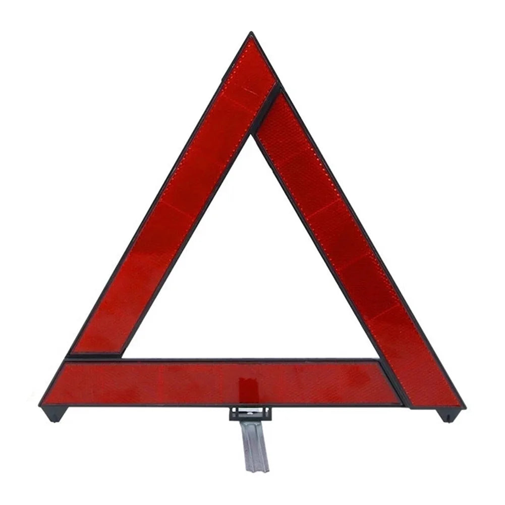 Car Emergency Breakdown Safety Warning Tripod Foldable Emergency Breakdown Warning Triangle Standing Reflector Car Accessories