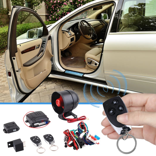 Universal Car Auto Burglar Alarm Protection Programmable Vehicle Security System Vehicle Keyless Entry System Car Burglar Alarm