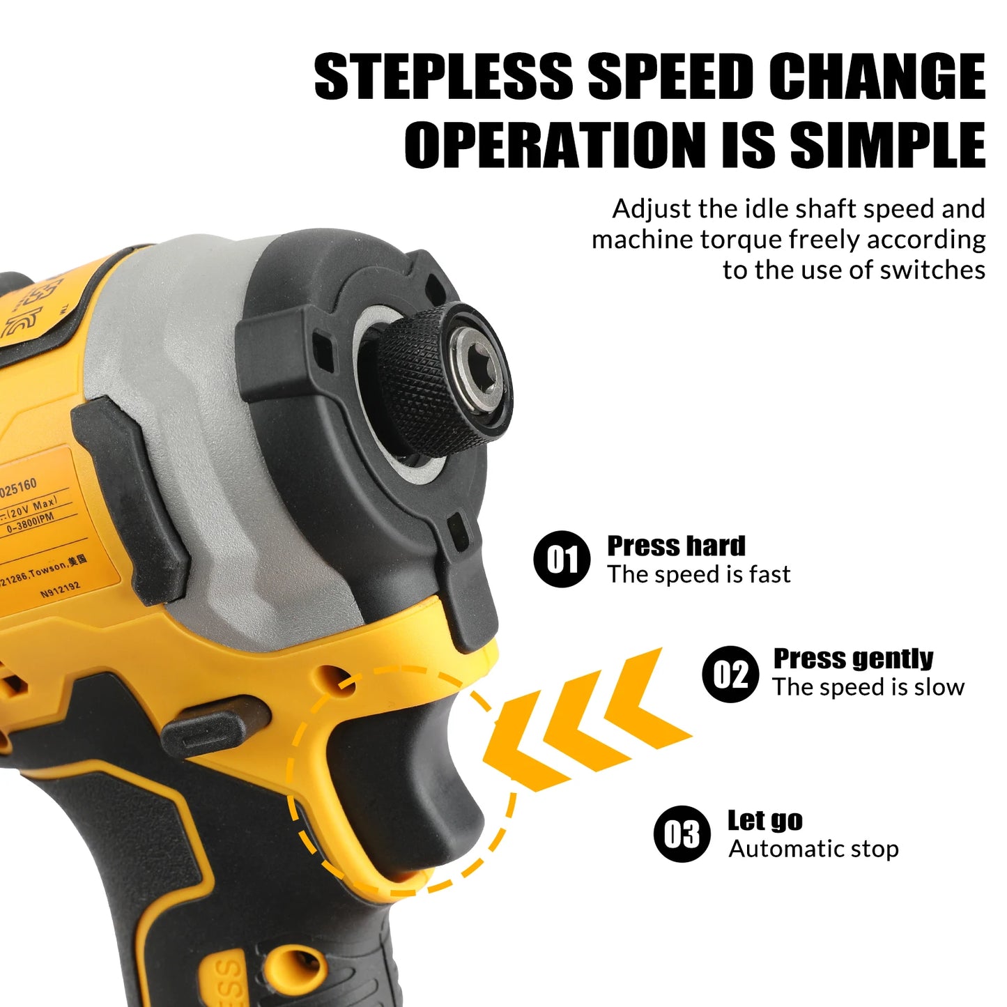 DEWALT DCF850  Impact Brushless Cordless Electric Drill 20V  Lithium Driver electric screwdriver  Battery Torque tools